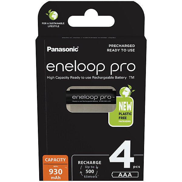 Hückmann Akku Micro AAA eneloop pro 930mAh BK-4HCDE/4BE(VE4)